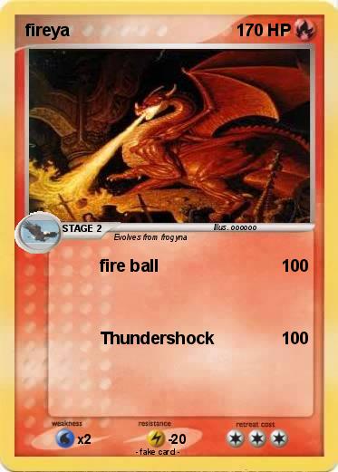 Pokemon fireya