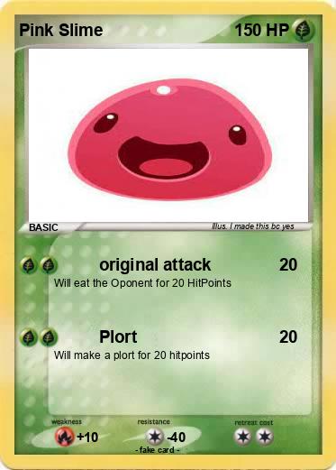 Pokemon Pink Slime