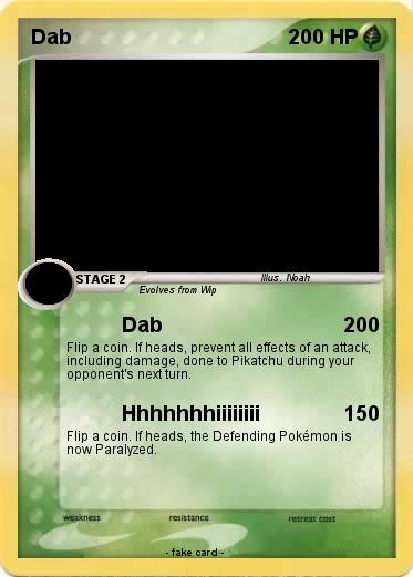 Pokemon Dab