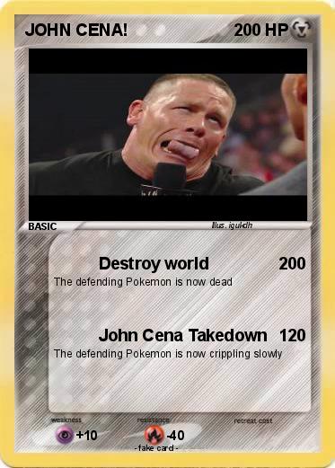 Pokemon JOHN CENA!