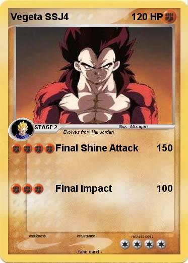 Pokemon Vegeta SSJ4