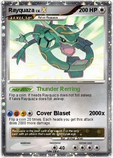 Pokemon Rayquaza