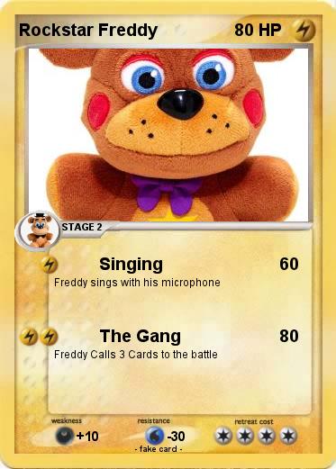 Pokemon Rockstar Freddy