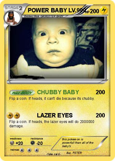 Pokemon POWER BABY LV.999