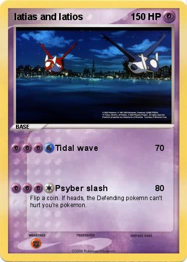 Pokemon latias and latios