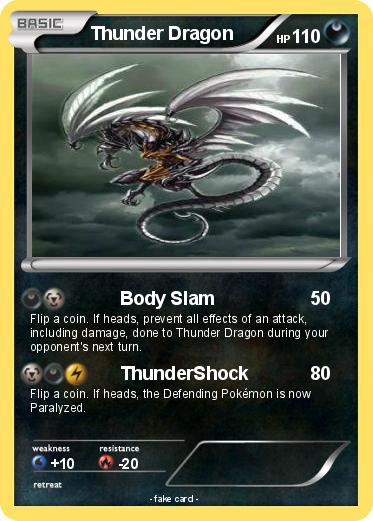 Pokemon Thunder Dragon