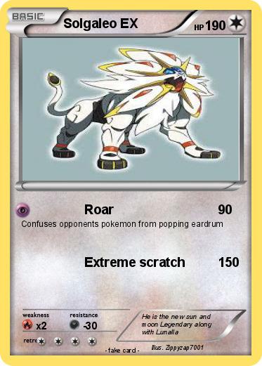 Pokemon Solgaleo EX