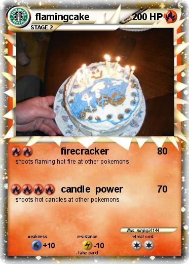 Pokemon flamingcake