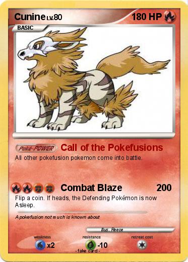 Pokemon Cunine