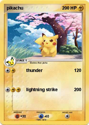 Pokemon pikachu
