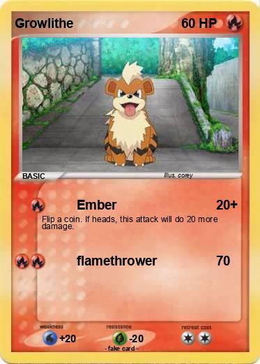 Pokemon Growlithe