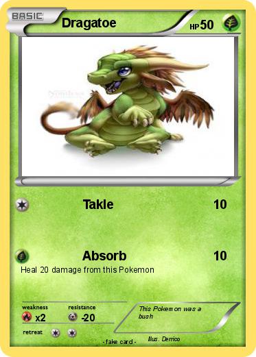 Pokemon Dragatoe