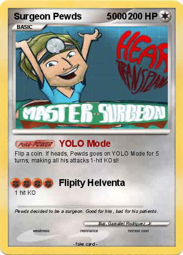 Pokemon Surgeon Pewds          5000