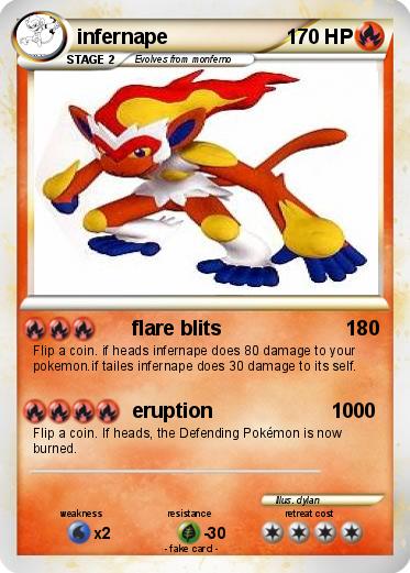 Pokemon infernape