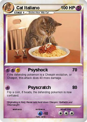 Pokemon Cat Italiano
