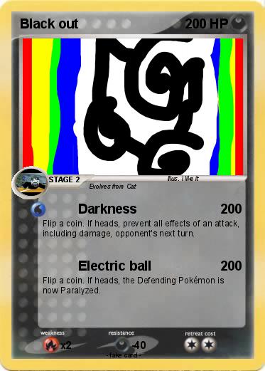 Pokemon Black out