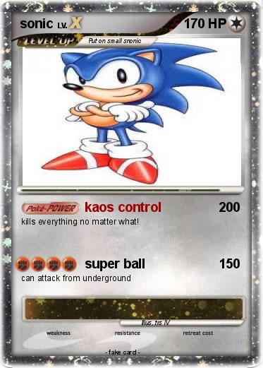 Pokemon sonic