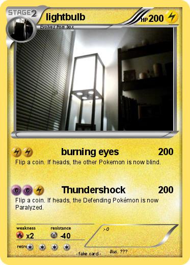 Pokemon lightbulb