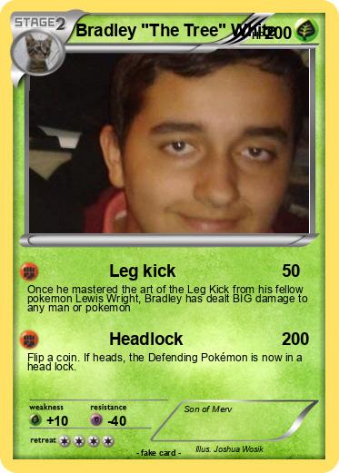 Pokemon Bradley "The Tree" White