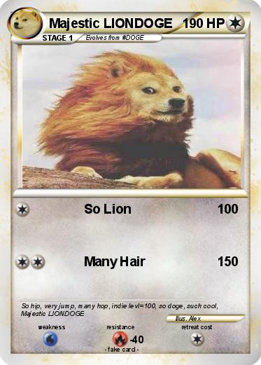 Pokemon Majestic LIONDOGE