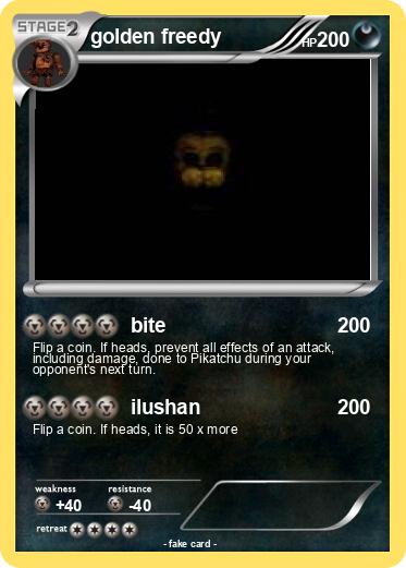 Pokemon golden freedy