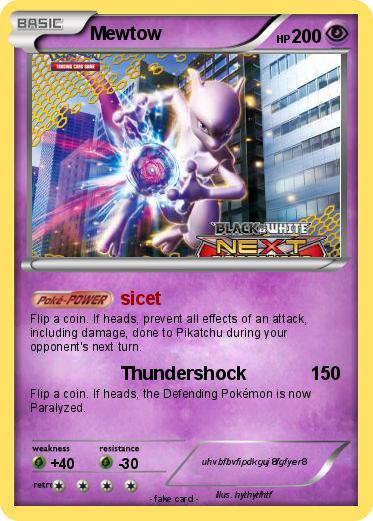 Pokemon Mewtow