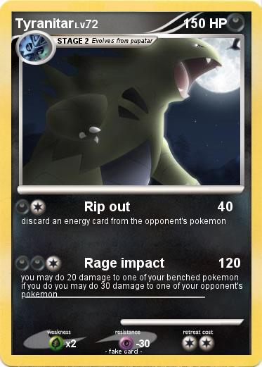 Pokemon Tyranitar