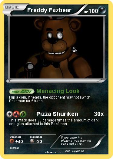 Pokemon Freddy Fazbear