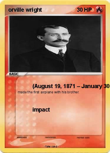 Pokemon orville wright