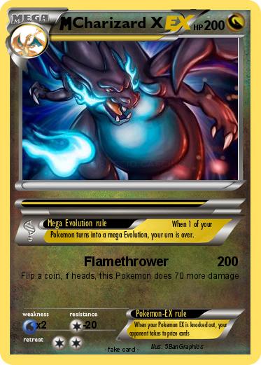 Pokemon Charizard X