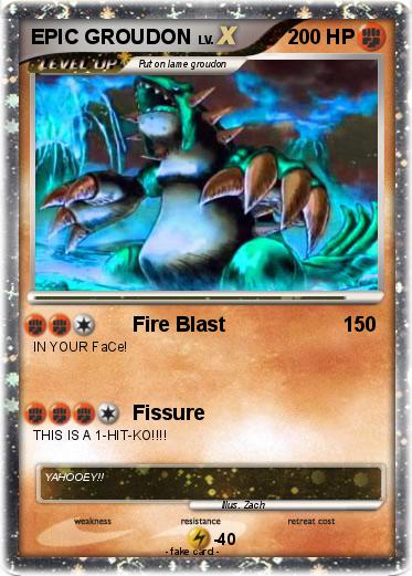 Pokemon EPIC GROUDON