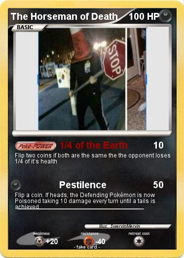 Pokemon The Horseman of Death
