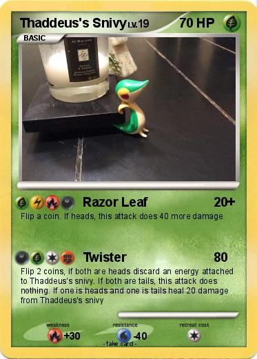 Pokemon Thaddeus's Snivy