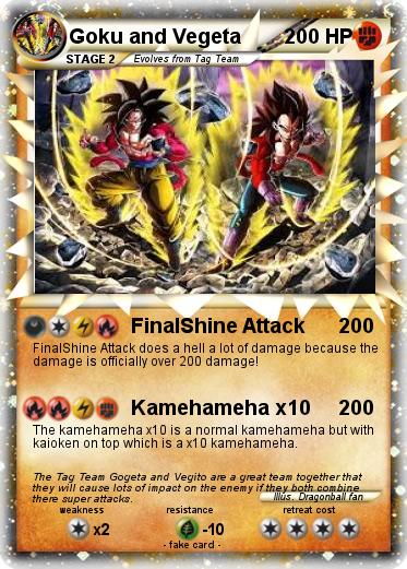 Pokemon Goku and Vegeta