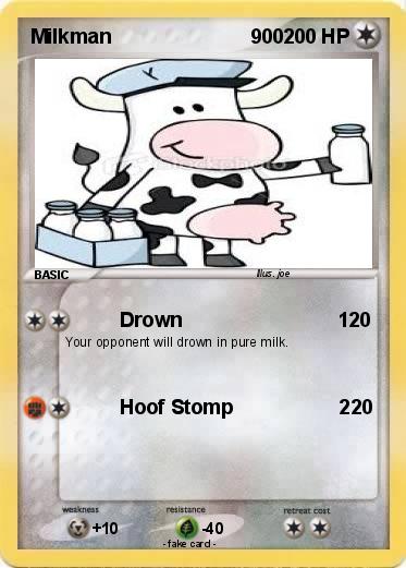 Pokemon Milkman                         900