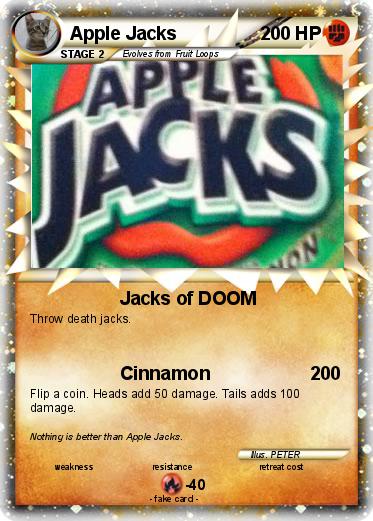 Pokemon Apple Jacks