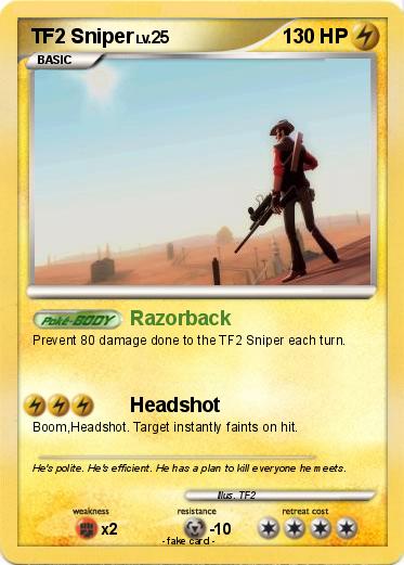 Pokemon TF2 Sniper