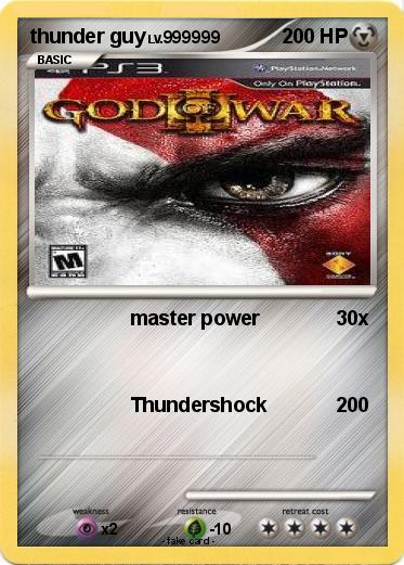 Pokemon thunder guy
