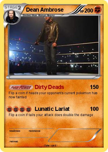 Pokemon Dean Ambrose