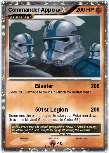 Pokemon Commander Appo