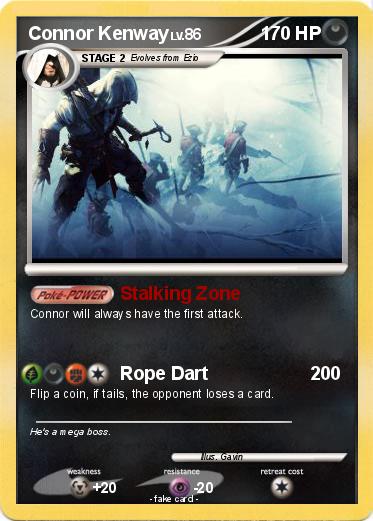 Pokemon Connor Kenway