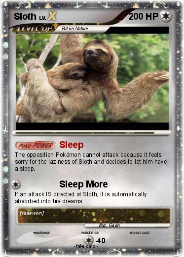 Pokemon Sloth