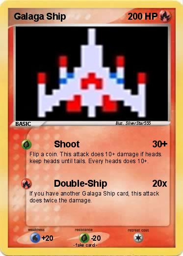 Pokemon Galaga Ship