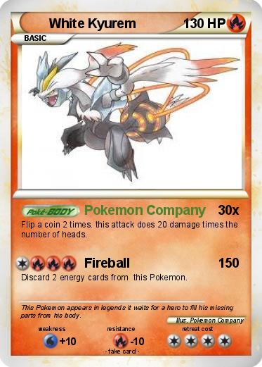 Pokemon White Kyurem