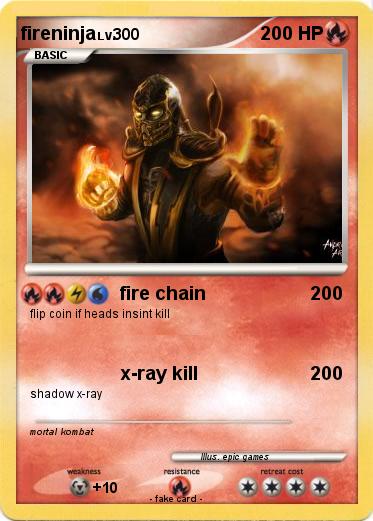 Pokemon fireninja