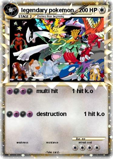 Pokemon legendary pokemon