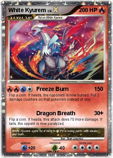 Pokemon White Kyurem