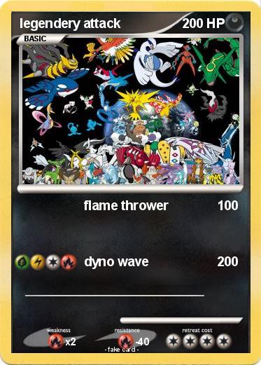 Pokemon legendery attack