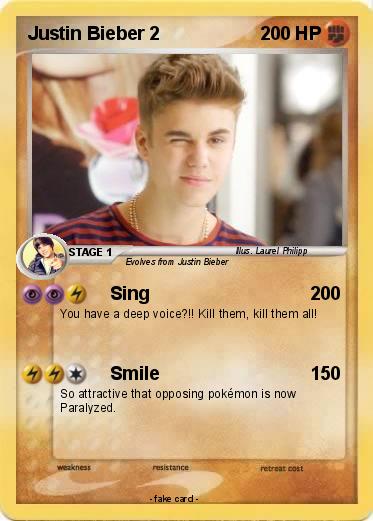 Pokemon Justin Bieber 2