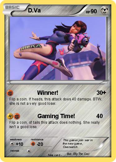 Pokemon D.Va Pokemon D.Va